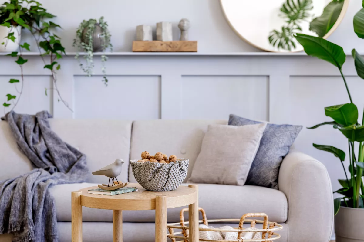 ambiance cosy mise en scène aménagement mobilier